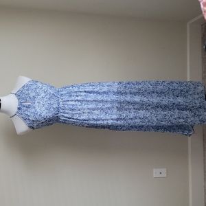 Hollister Floral Maxi Halter Dress